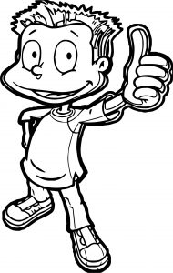 Tommy All Grown Up Coloring Page