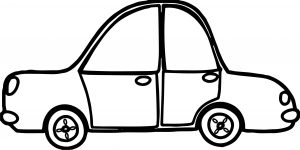 Toy Car Side Coloring Pages