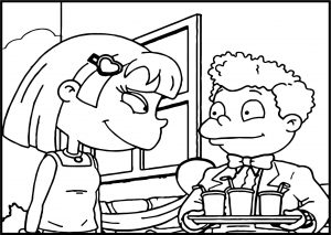 All Grown Up Hello Coloring Page