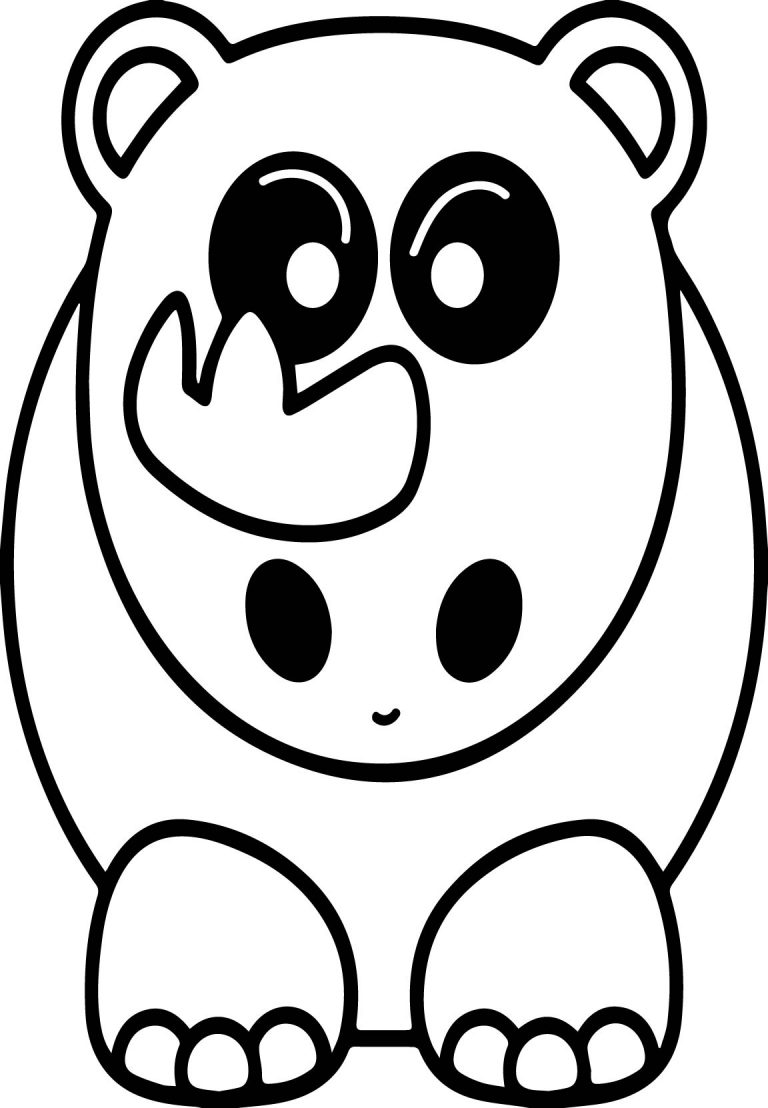 Angry Elephant Coloring Page | Wecoloringpage.com