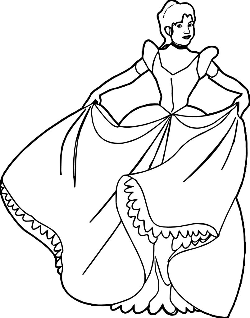 Big Real Princess Coloring Page - Wecoloringpage.com
