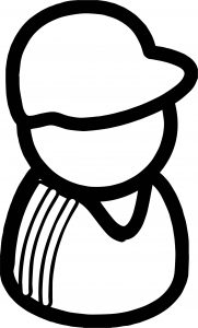 Free Sport Figure Smiley People Coloring Page
