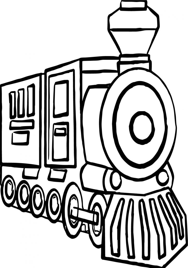 Go Train Coloring Pages - Wecoloringpage.com