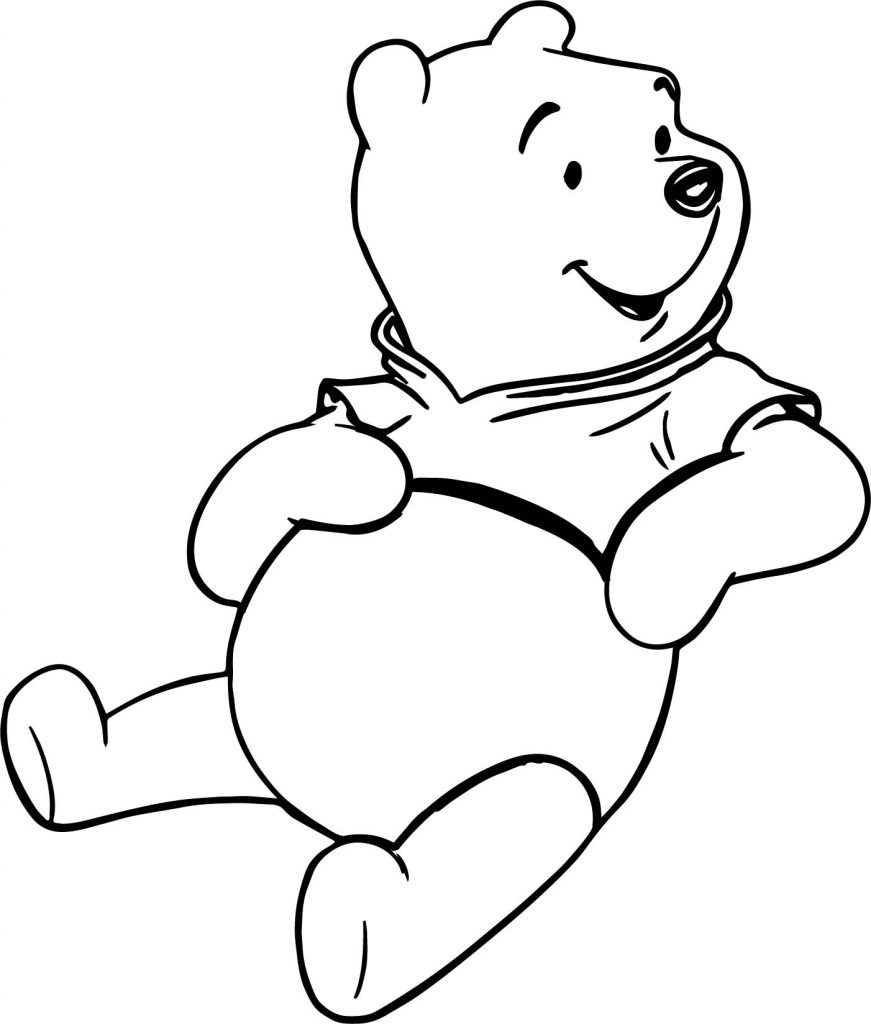 Just Winnie The Pooh Coloring Page | Wecoloringpage.com