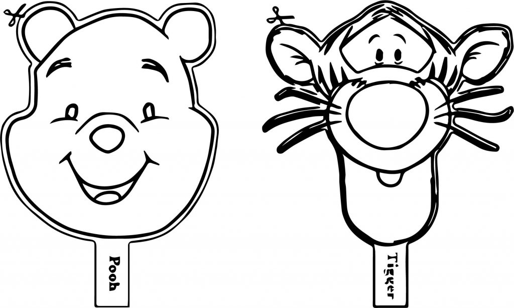 Pooh Tigger Coloring Page - Wecoloringpage.com