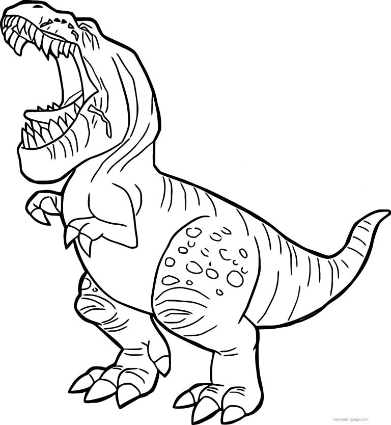 The Good Dinosaur Disney Butch Yell Cartoon Coloring Pages ...