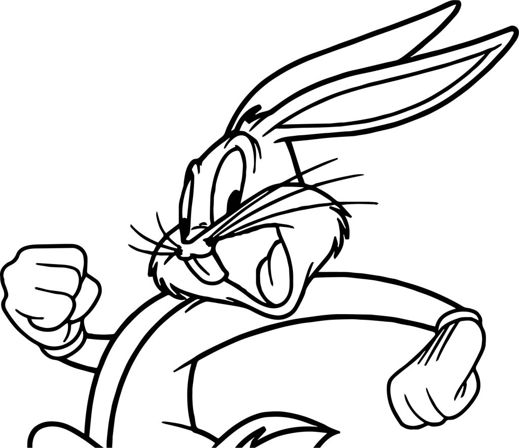 The Looney Tunes Bugs Bunny Coloring Page - Wecoloringpage.com