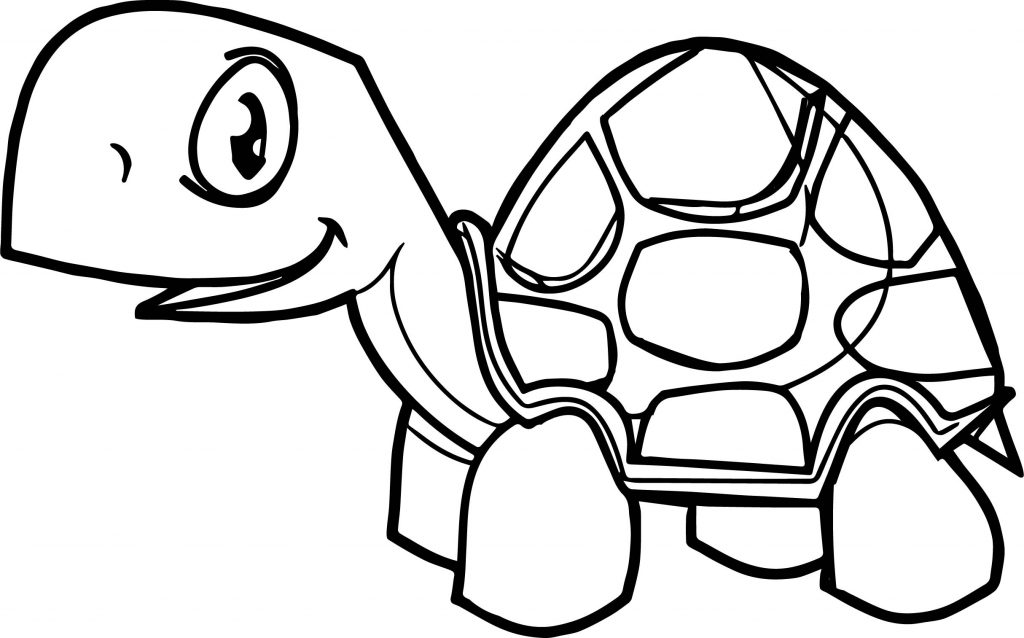 Tortoise Turtle Smile Coloring Pages Wecoloringpage | The Best Website