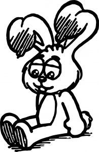 Turma Da Monica Bunny Coloring Page