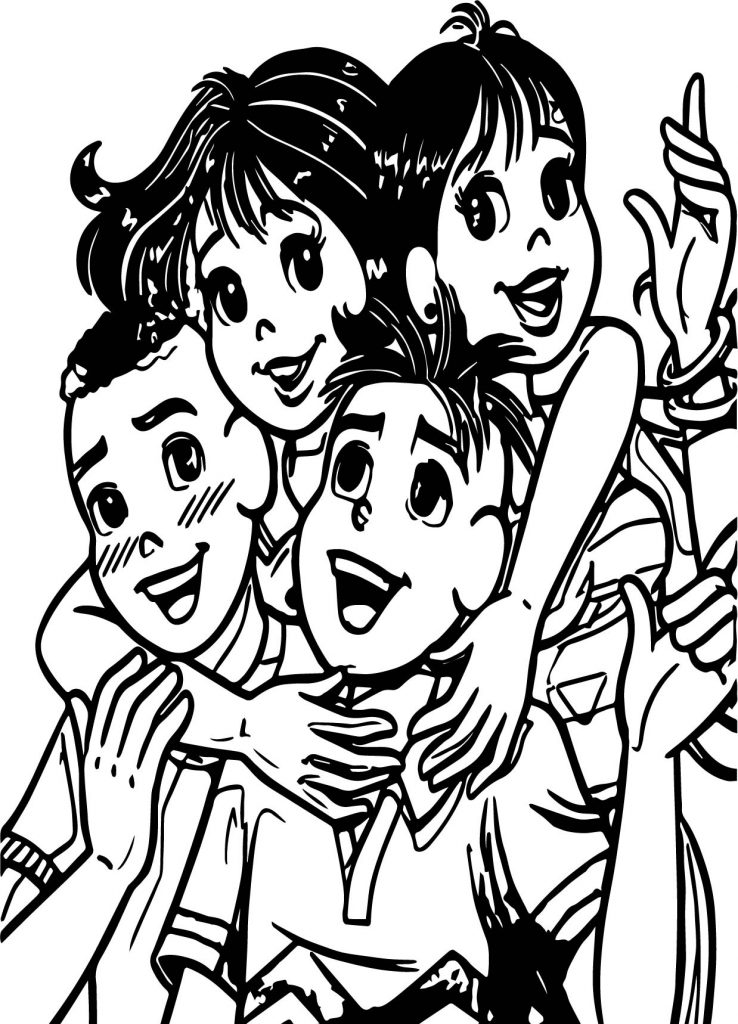 Turma Da Monica Jovem I Am Love My Friends Coloring Page ...