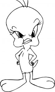 Tweety What Say Coloring Page
