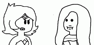 Two Princess Coloring Page