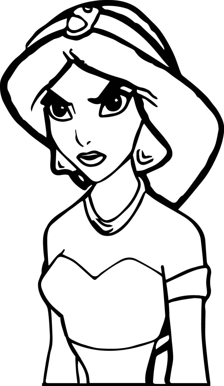 Walt Disney Jasmine Characters Coloring Page - Wecoloringpage.com