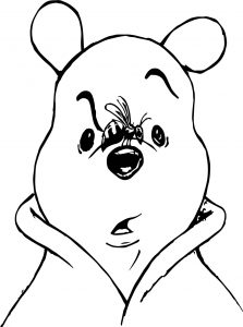 Winnie The Pooh Bee Coloring Page