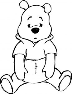 Winnie The Pooh Ill Coloring Page