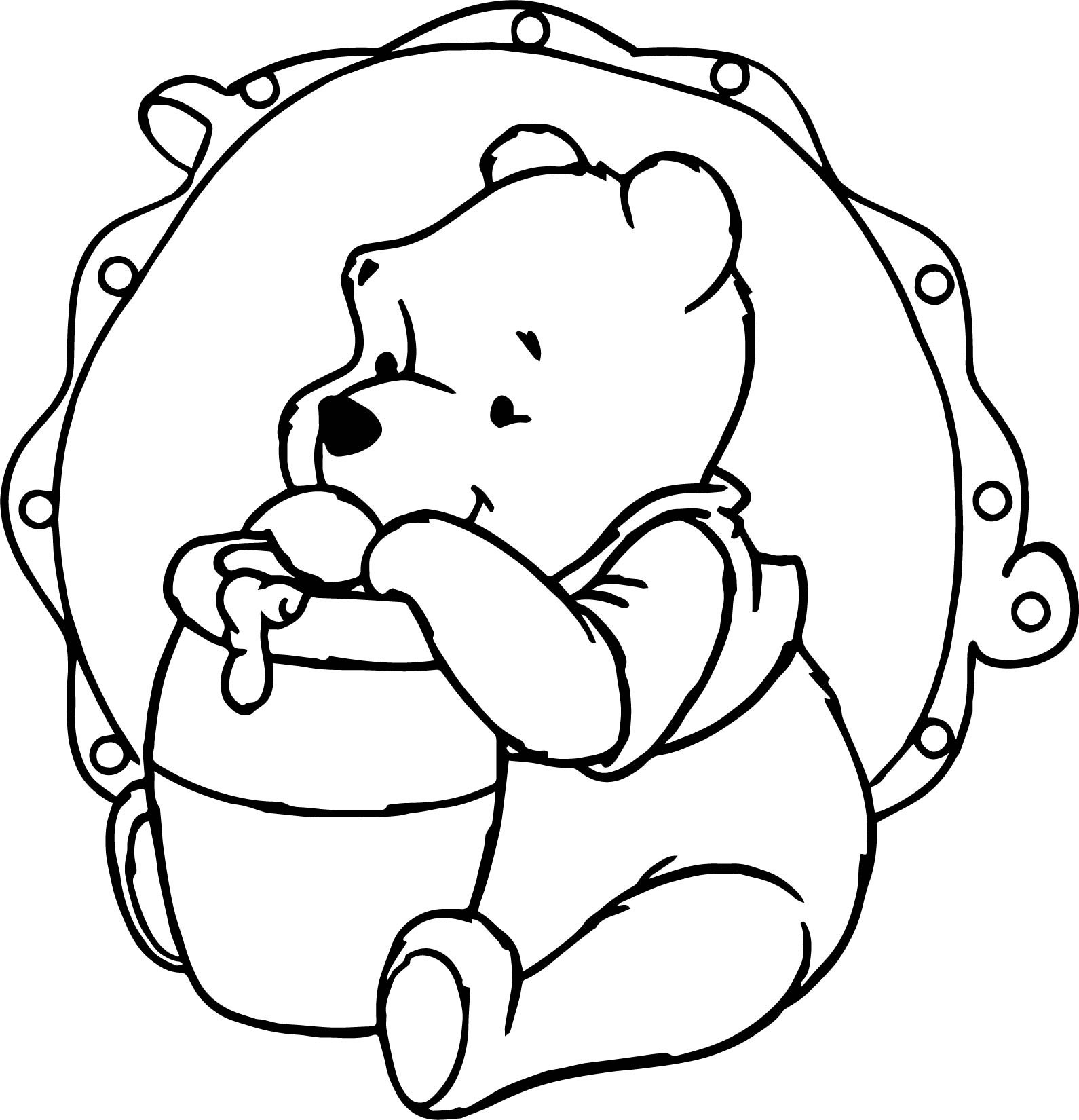 Winnie The Pooh Image Coloring Page - Wecoloringpage.com