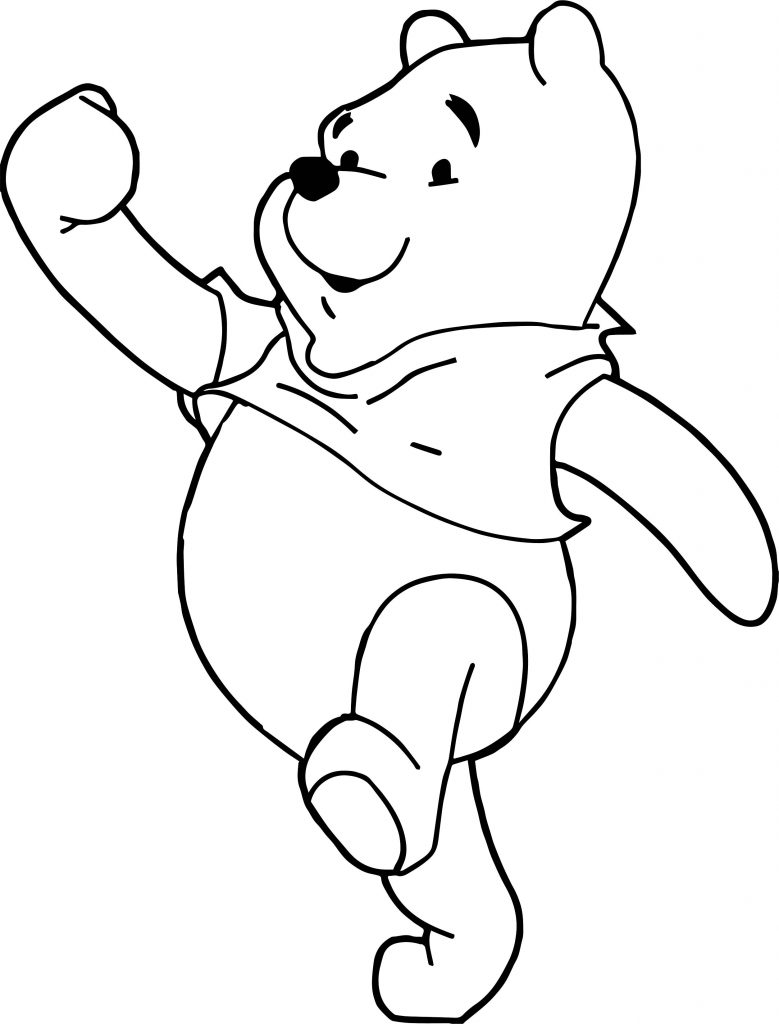 Winnie The Pooh Soldier Walk Coloring Page - Wecoloringpage.com