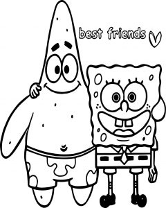 Words Best Friends Coloring Page