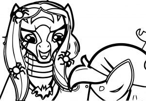 Zecora Might Let Us Live Coloring Page