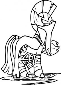 Zecora Ponycraft Coloring Page