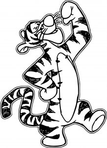 Tigger Winnie The Pooh Coloring Page