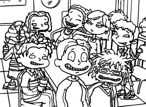 All Grown Up Photo Coloring Page