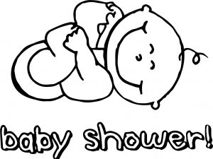 Baby Shower Pictures Coloring Page