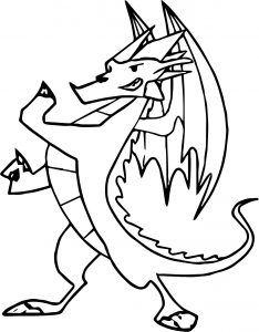 The 2nd American Dragon Coloring Page