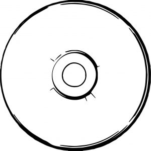 Any Cd Coloring Page