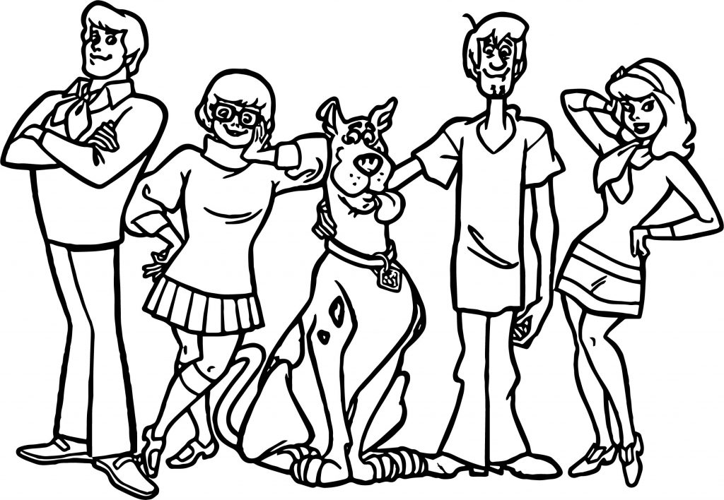 Any Old Scooby Doo Coloring Page - Wecoloringpage.com