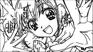 Glitter Force Border Coloring Page
