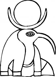 Thoth Coloring Page