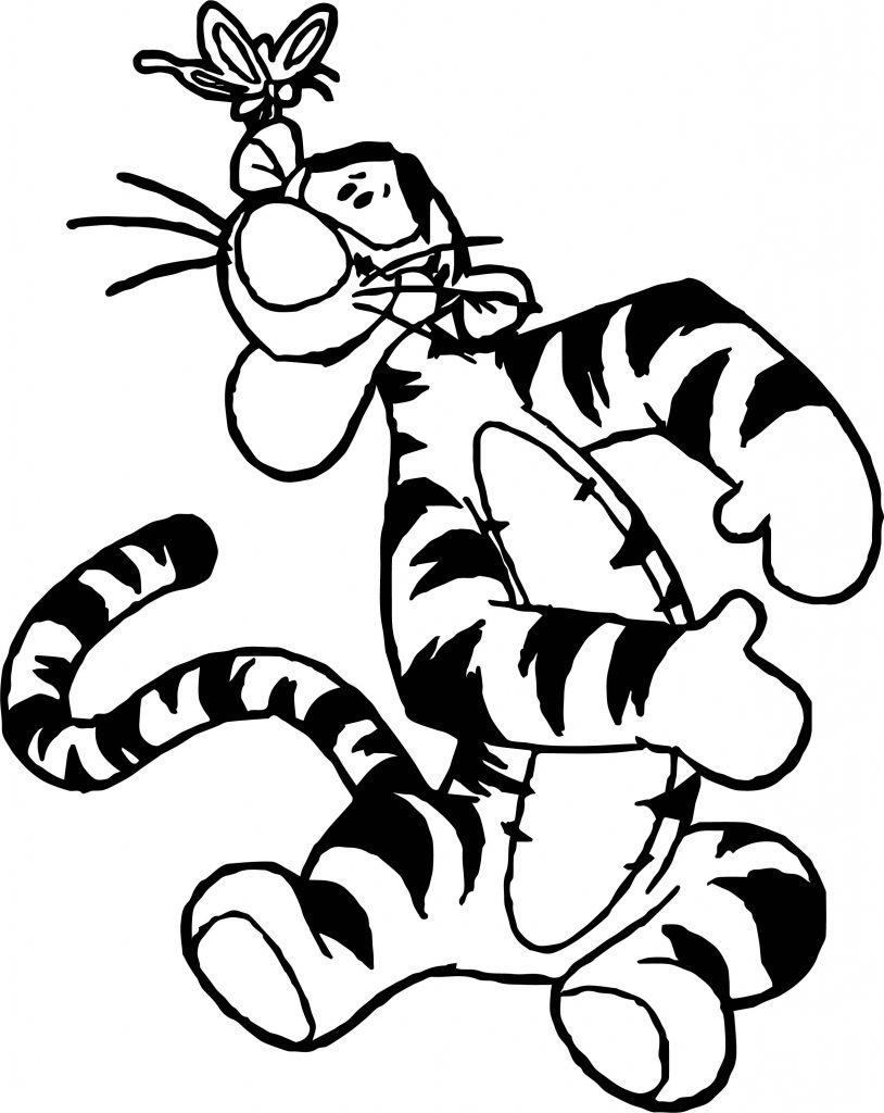 Tiger Butterfly Coloring Page - Wecoloringpage.com