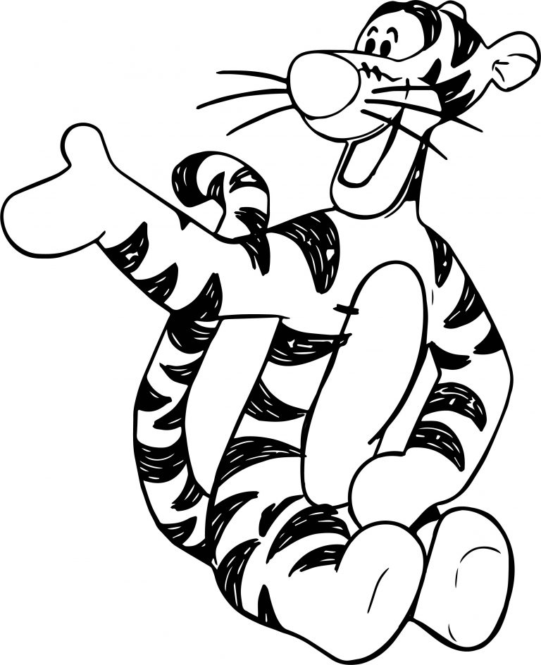 Tiger You Coloring Page - Wecoloringpage.com