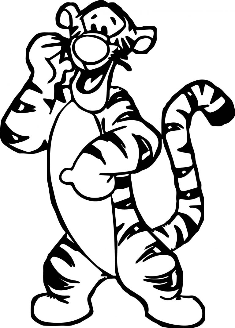 What Tiger Coloring Page - Wecoloringpage.com