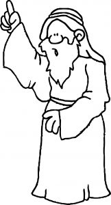 Apostle Paul Look Coloring Page