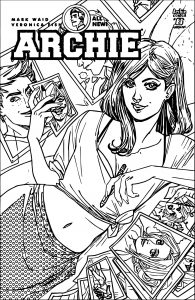 Archie Comics Picture Draw Coloring Page