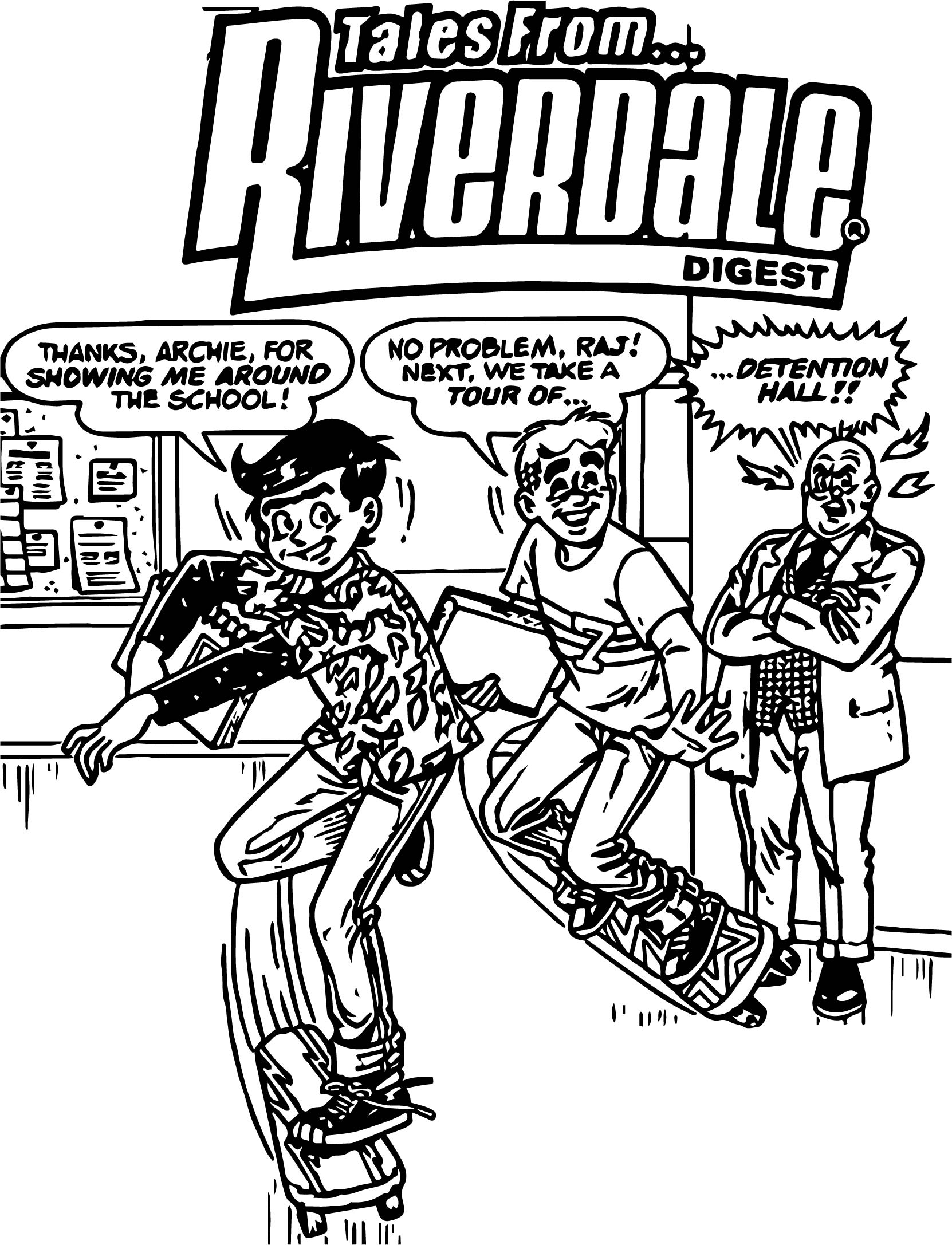 Riverdale Coloring Pages Coloring Pages