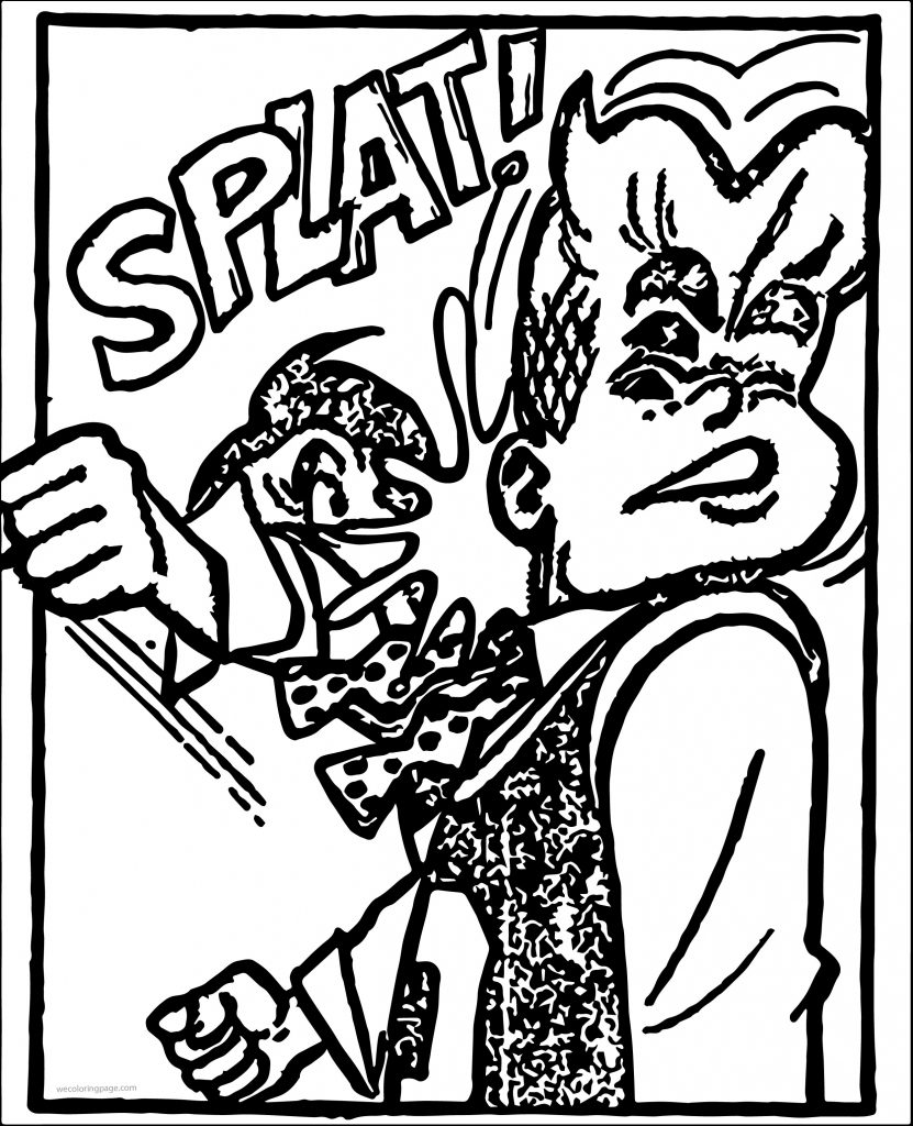 Archie Comics Splat Coloring Page - Wecoloringpage.com