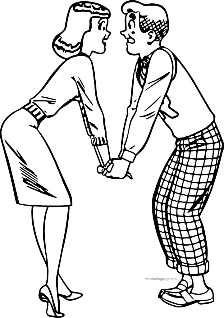 Archie Couple Coloring Page - Wecoloringpage.com