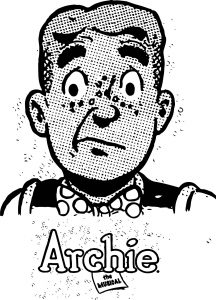 Archie Musical Pop Art Coloring Page
