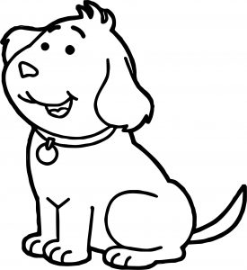 Arthur Cute Dog Coloring Page
