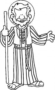 Astranout Apostle Paul Coloring Page
