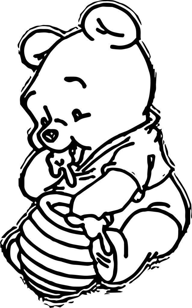 Baby Winnnie Coloring Page - Wecoloringpage.com