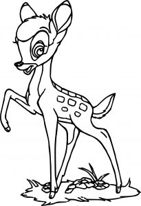 Bambi Come Coloring Pages