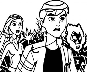 Ben 10 Alien Force Episode Everybody Talks About The Weather Ben 10 Alien Force Coloring Page