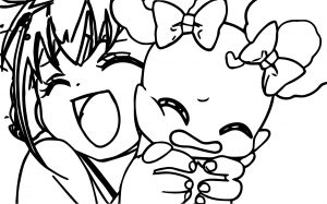 Glitter Force Love My Animal Coloring Page
