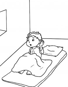 God Speaks To Samuel Coloring Page