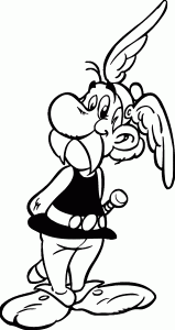 Good Asterix Coloring Page