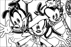 Homepage Animaniacs Dvd Cover Coloring Page